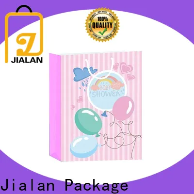 Jialan Package brown paper gift bags bulk for sale