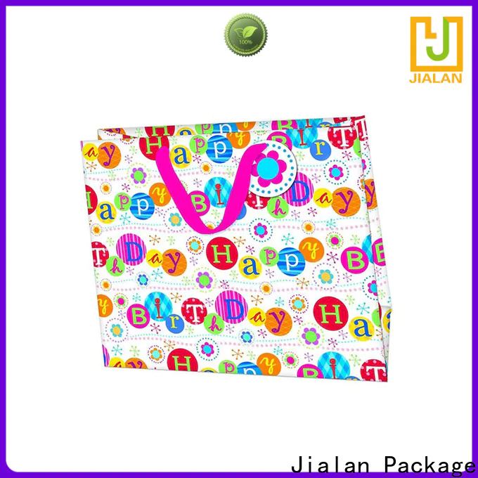 Jialan Package custom wrapping paper bag supplier