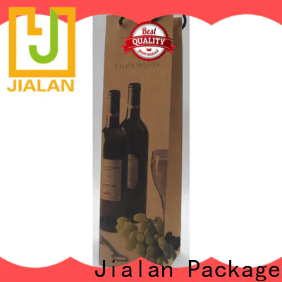 Jialan Package Custom made custom paper wine bags factory for supermarket