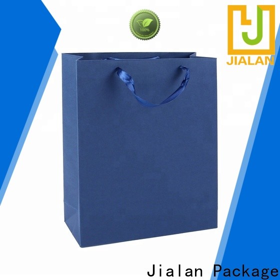 New red paper bags company for clothing stores