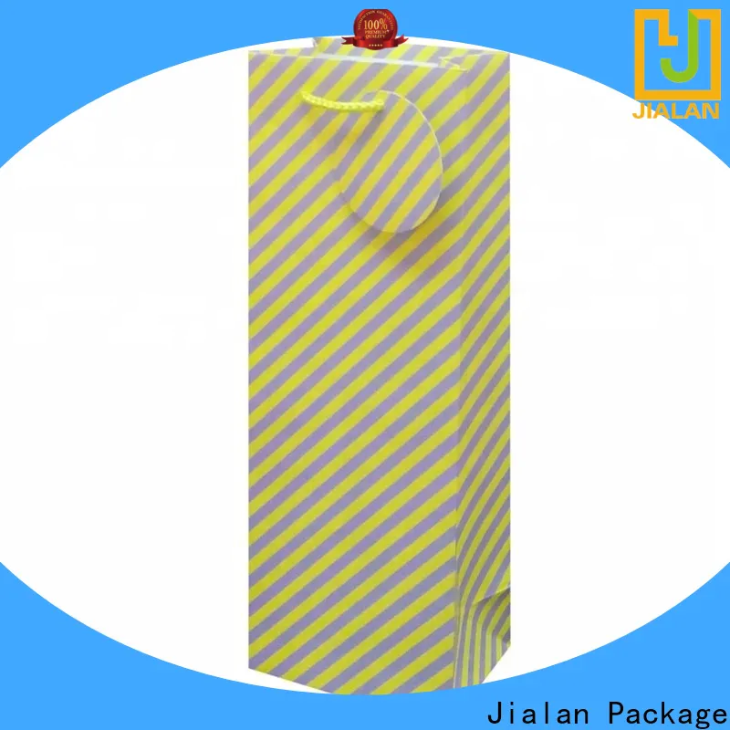 Jialan Package paper wine gift bags factory for packing wine