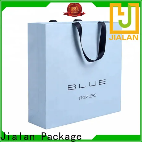 Jialan Package printed white paper bags supply for advertising