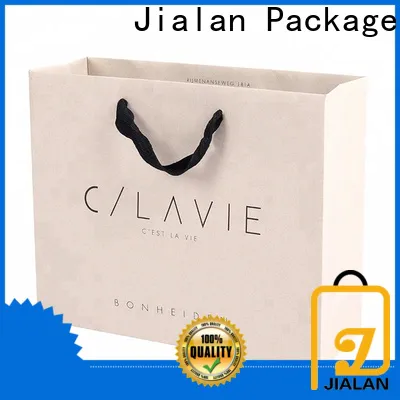 Jialan Package Quality brown paper bags with logo supplier for goods packaging