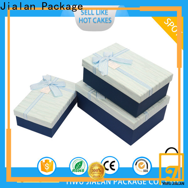 Jialan Package paper present box manufacturer for holiday gifts packing