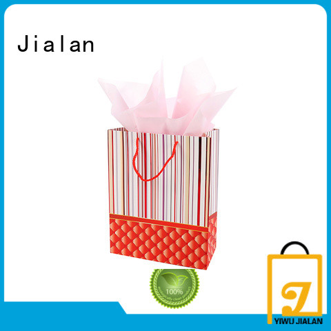 Jialan cost saving personalized paper bags perfect for holiday gifts packing