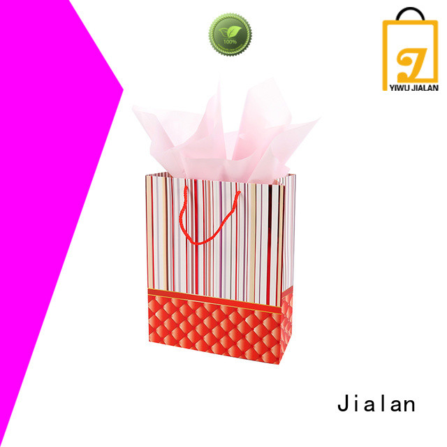 Jialan cost saving personalized paper bags ideal for packing birthday gifts