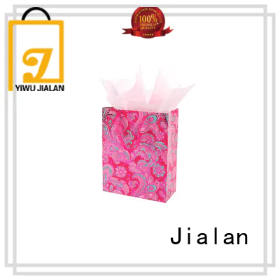Jialan personalized paper bags optimal for holiday gifts packing