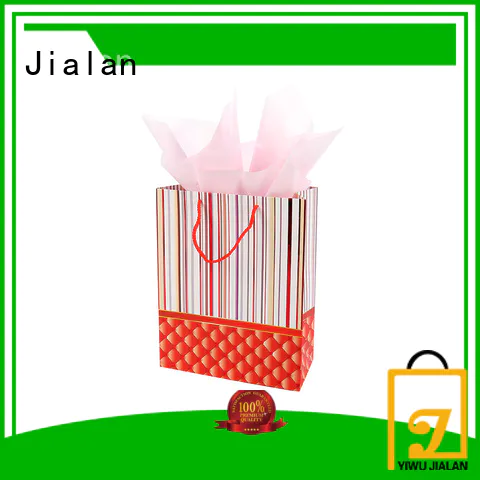 Jialan cost saving personalized paper bags great for holiday gifts packing