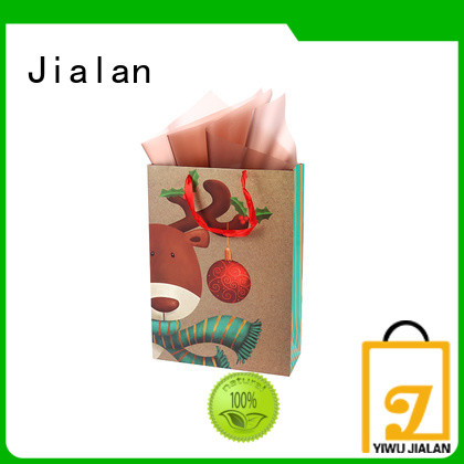Jialan Eco-Friendly brown paper bag packing gifts