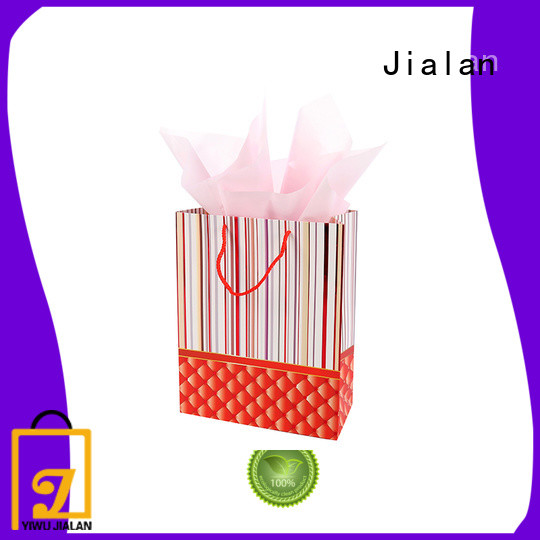 Jialan Eco-Friendly personalized paper bags ideal for holiday gifts packing