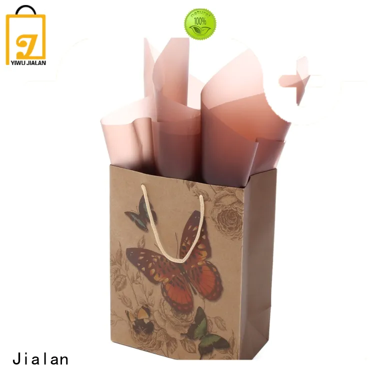 Jialan high grade paper bag satisfying for special festival gift packaging