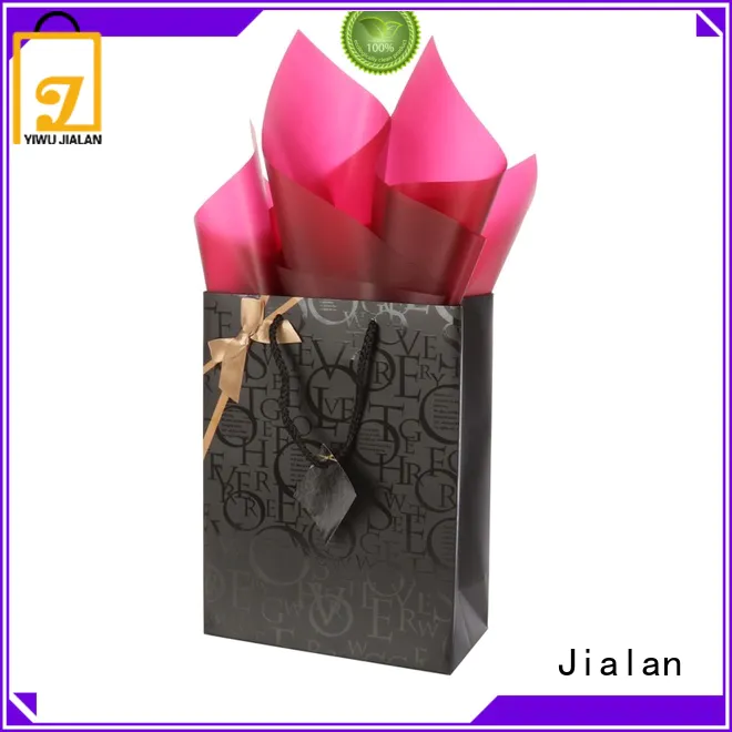 Jialan cost saving personalized paper bags satisfying for packing gifts