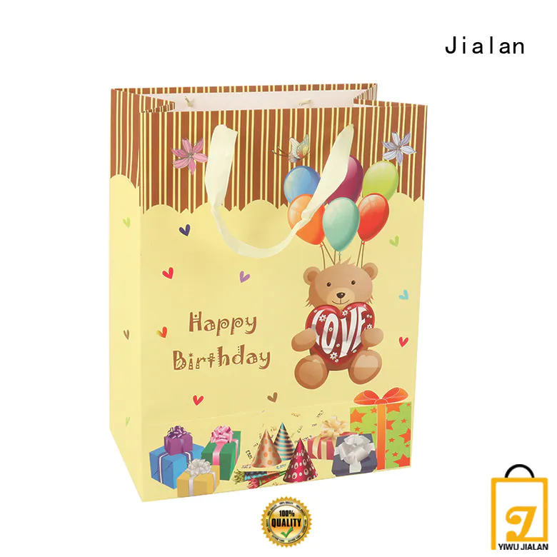 Jialan various paper gift bags optimal for holiday gifts packing
