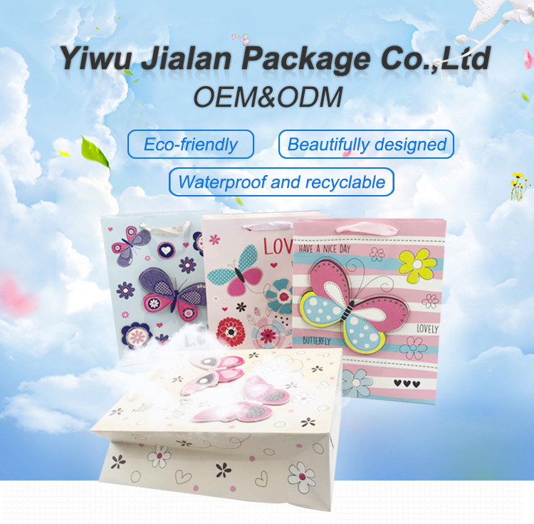 Jialan various paper gift bags optimal for packing birthday gifts