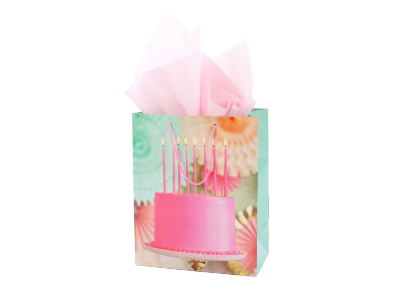 personalized paper bags supplier for packing birthday gifts