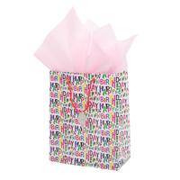 Wholesale bulk price happy birthday gift shopping paper bag for her