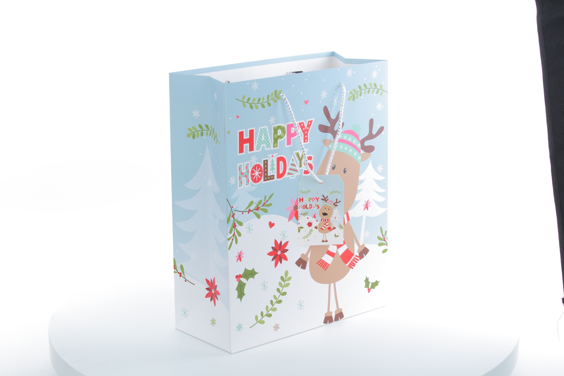 Custom paper bags for sale factory for christmas presents-1