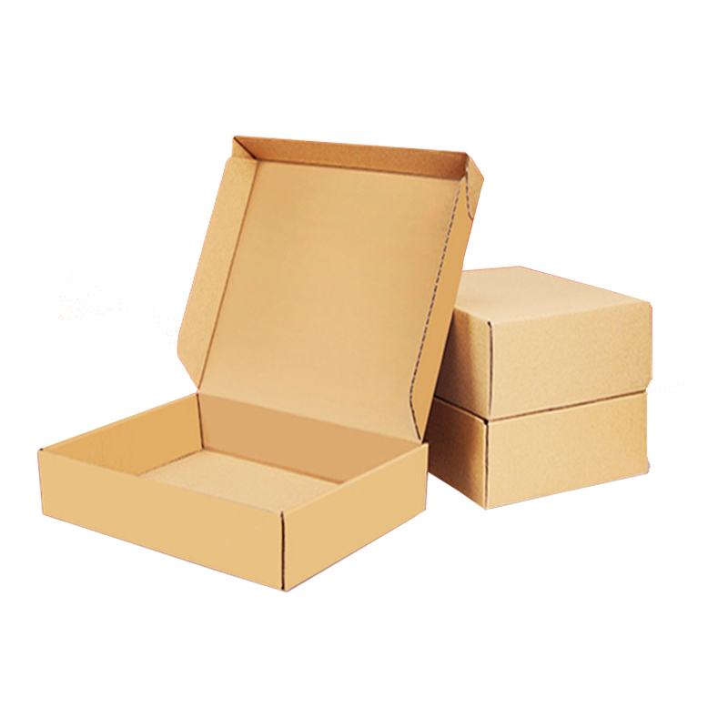 Boîte d'Emballage de Papier Kraft en Gros sur Domaine personnalisée