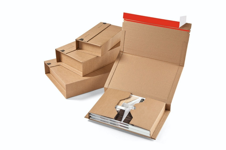 Hot Selling High Quality Corrugated Book Mailer Zipper Boxes With Customized Logo