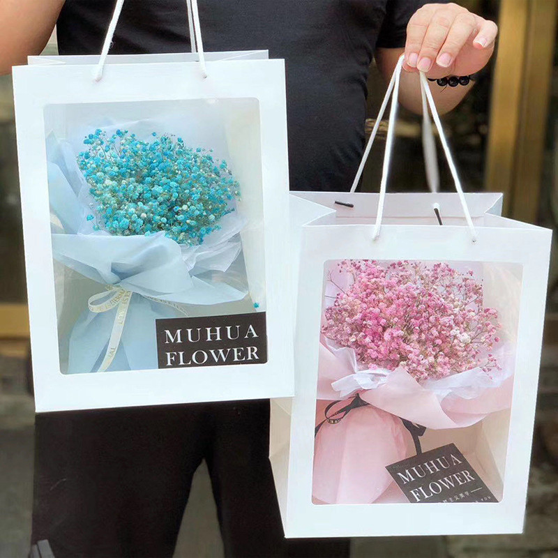 Manufacturers spot direct sales of flowers packaging materials gift bags