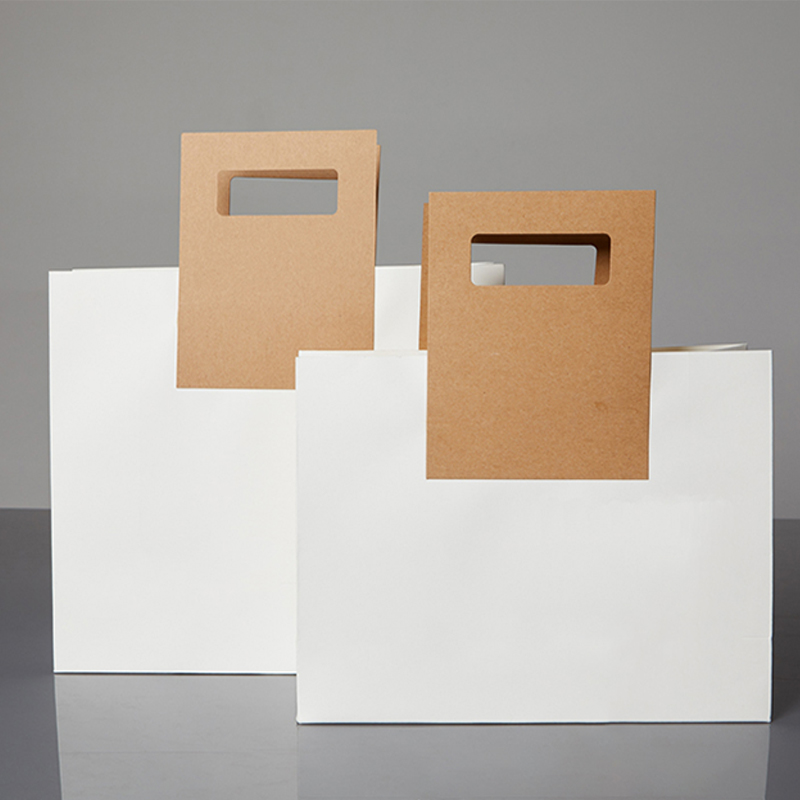 Custom made brown paper bag manufacturer for clothing stores-2
