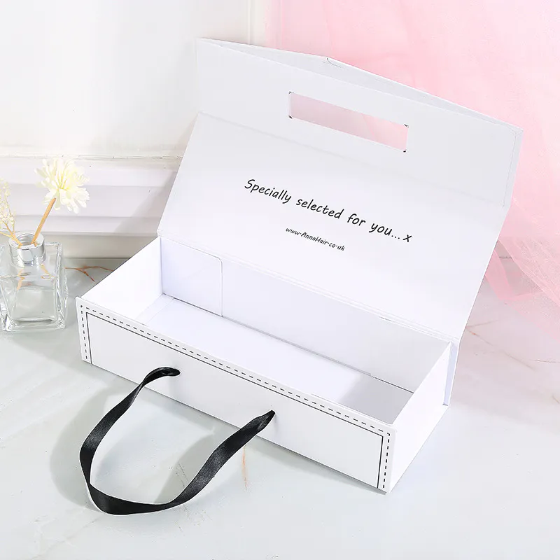 Custom perfume gift box packaging, wig box cosmetic gift box wholesale customization