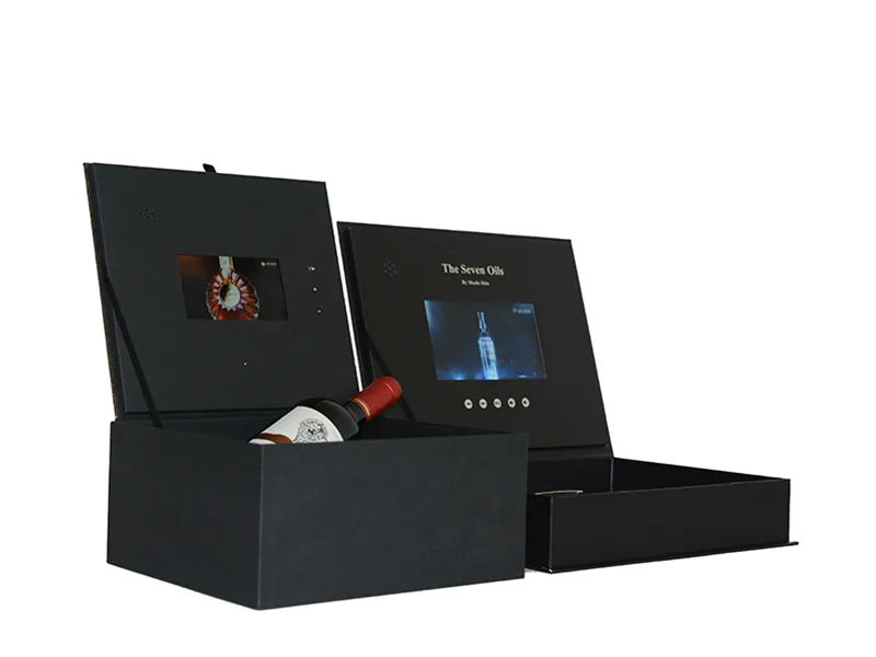 LCD video gift box