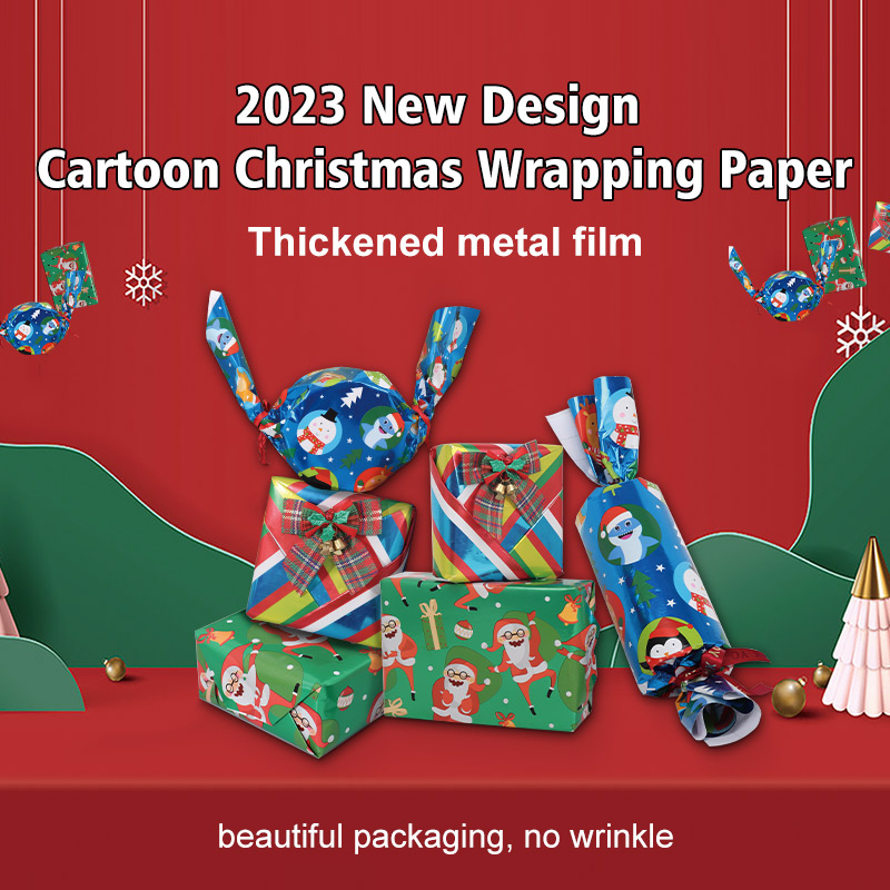 hot sale recycled cartoon gift wrapping