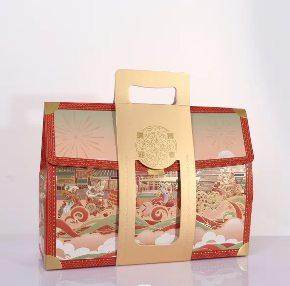 New design holiday gift boxes with hot stamping Embossing Online Wholesale