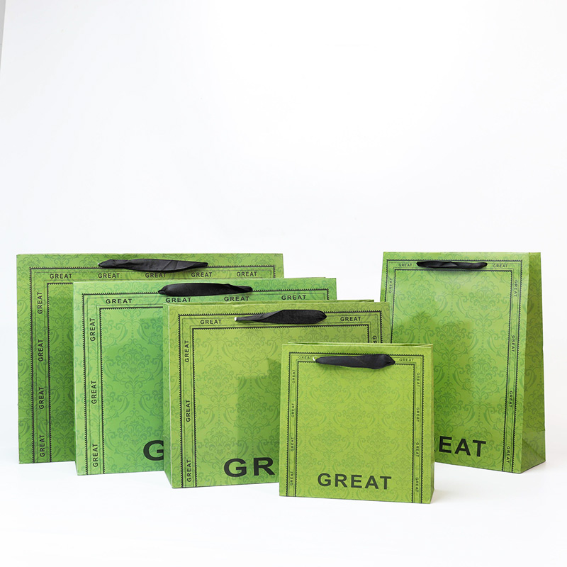 Luxury Green Reusable Shopping Bags Manufacturer Wholesale