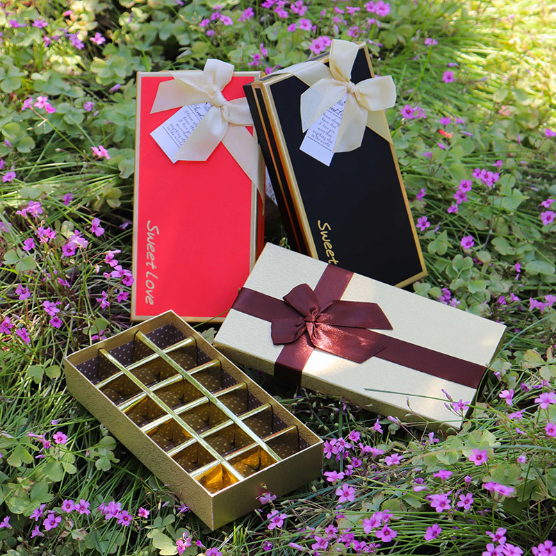 Customized Paper Chocolate Gift Box With Butterfly