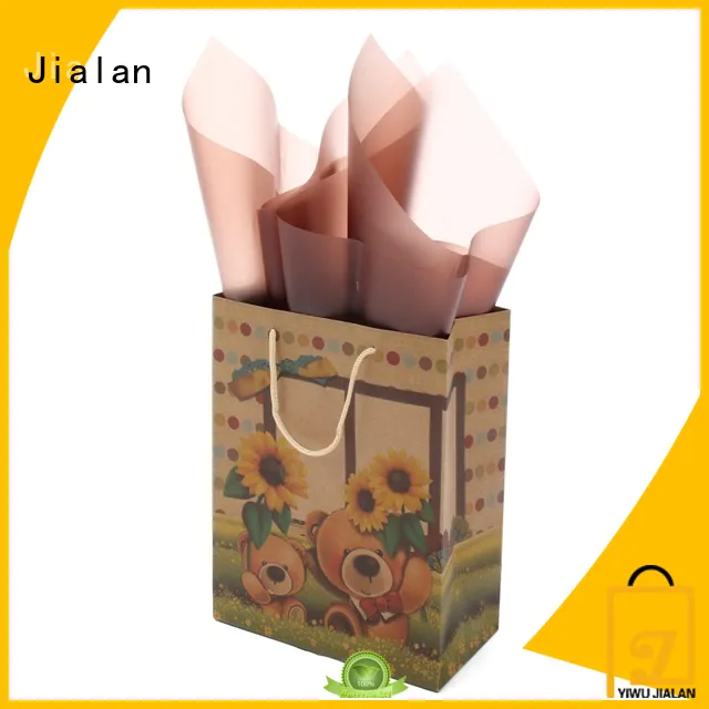 Jialan paper kraft bags great for clothing stores
