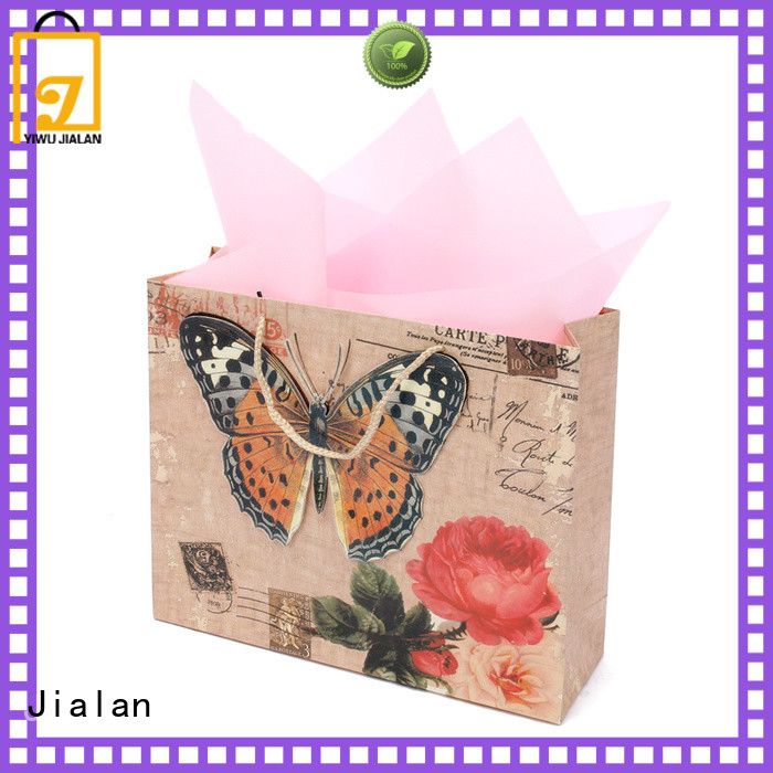 Jialan hot selling gift wrap bags excellent for gift shops
