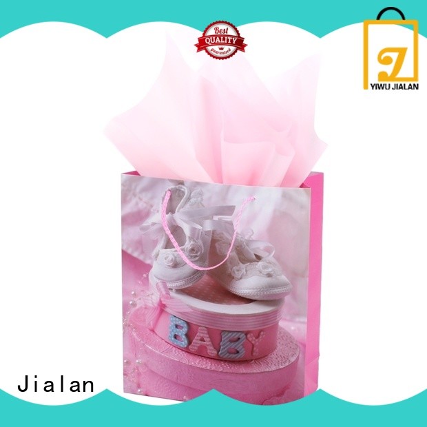 Jialan economical paper carry bags widely applied for holiday gifts packing