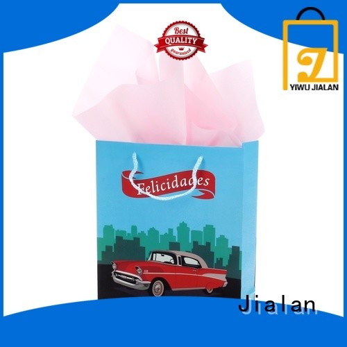 Jialan Eco-Friendly personalized gift bags widely employed for holiday gifts packing