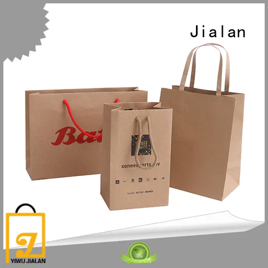 Jialan craft paper bags optimal for clothing stores