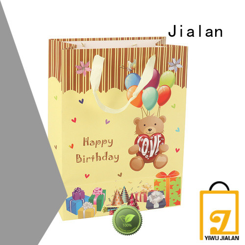 Jialan personalized paper bags packing birthday gifts