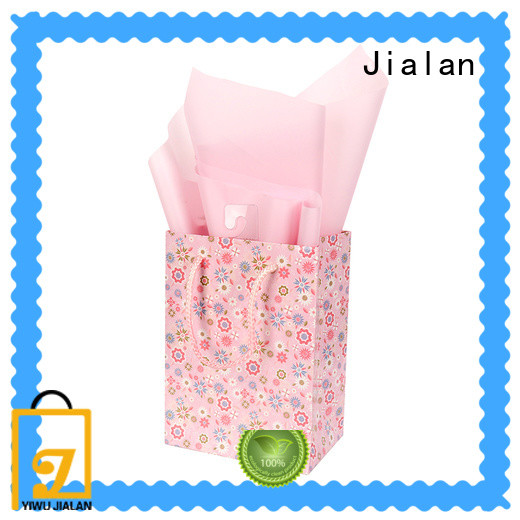 Jialan paper gift bags optimal for holiday gifts packing