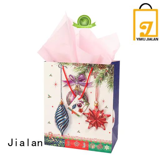 Jialan various personalized paper bags satisfying for holiday gifts packing