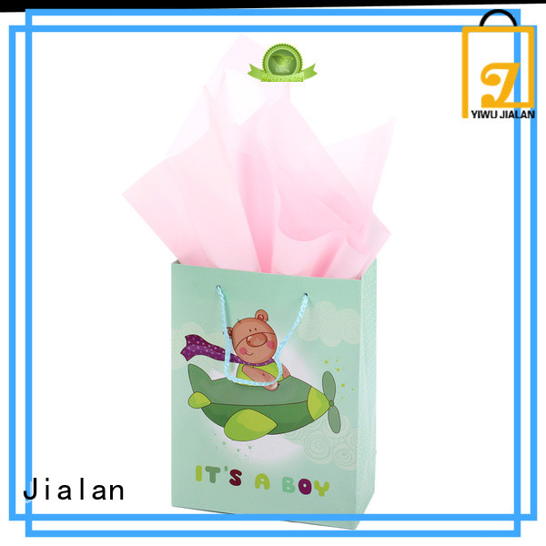 Jialan high performance gift wrap bags popular for packing birthday gifts