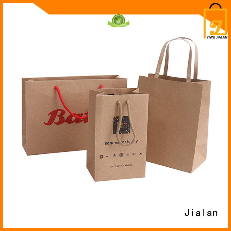 hot selling paper kraft bags great for supermarket store packaging