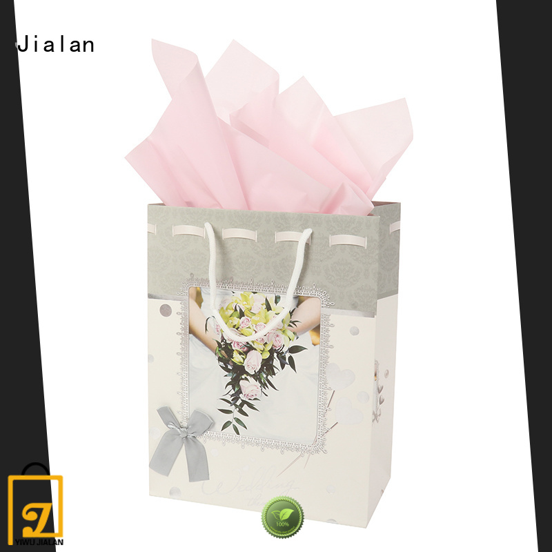 Jialan Professional Paper Cadeau Sacs Idéal Pour Les Cadeaux de Vacances Emballage