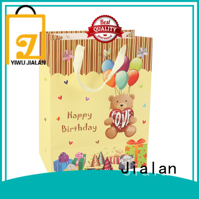 Jialan Paper Cadeaux Sacs d'anniversaire d'anniversaire
