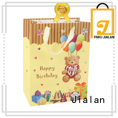 Jialan Eco-Friendly paper gift bags satisfying for packing birthday gifts