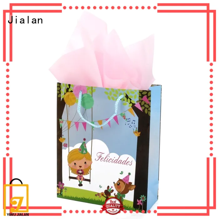 Jialan paper gift bags great for packing birthday gifts