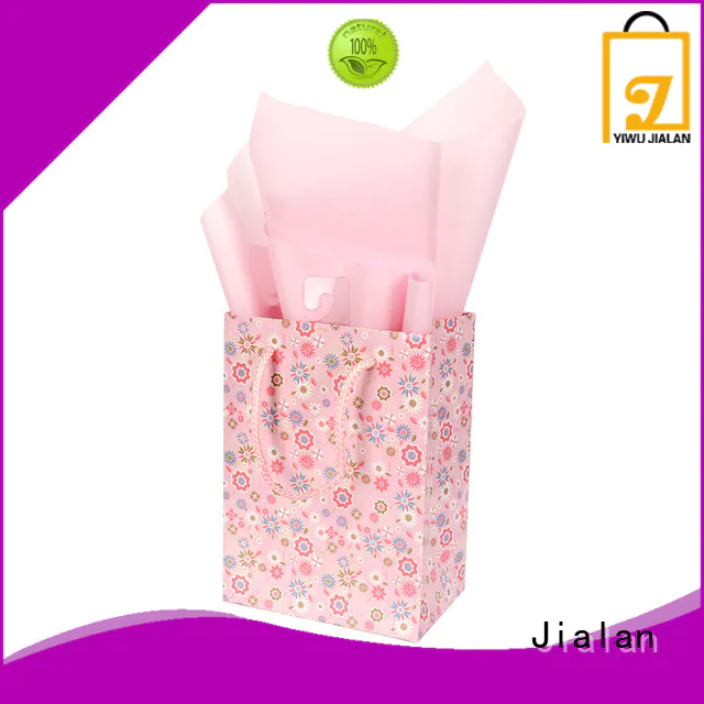 Jialan cost saving personalized paper bags packing birthday gifts