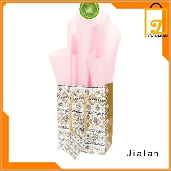 Jialan cost saving personalized paper bags very useful for packing gifts