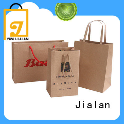 Jialan kraft paper bags optimal for clothing stores