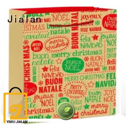 Jialan hot selling gift wrap bags excellent for gift stores