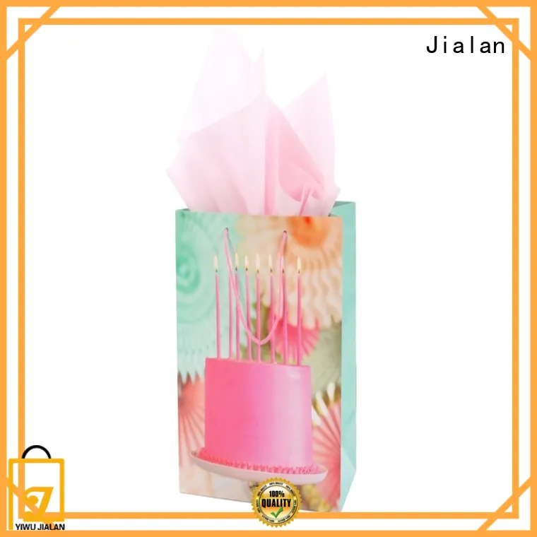 Jialan various personalized paper bags packing birthday gifts